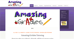Desktop Screenshot of amazinggrades4u.com